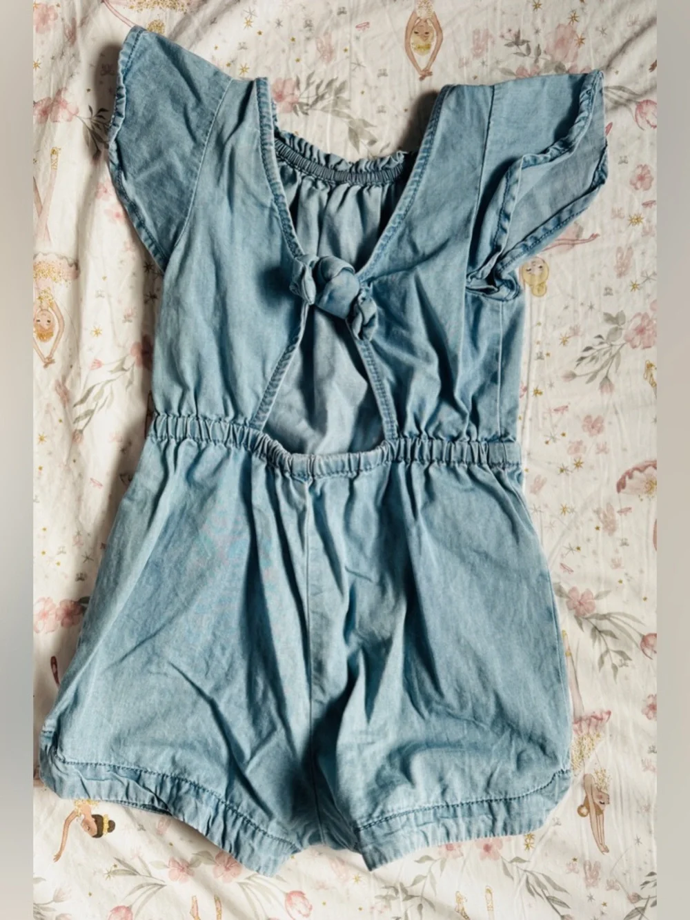 Toddler Girls Size 2 Denim Romper Bundle | Gap + Cat & Jack | Preppy Summer
